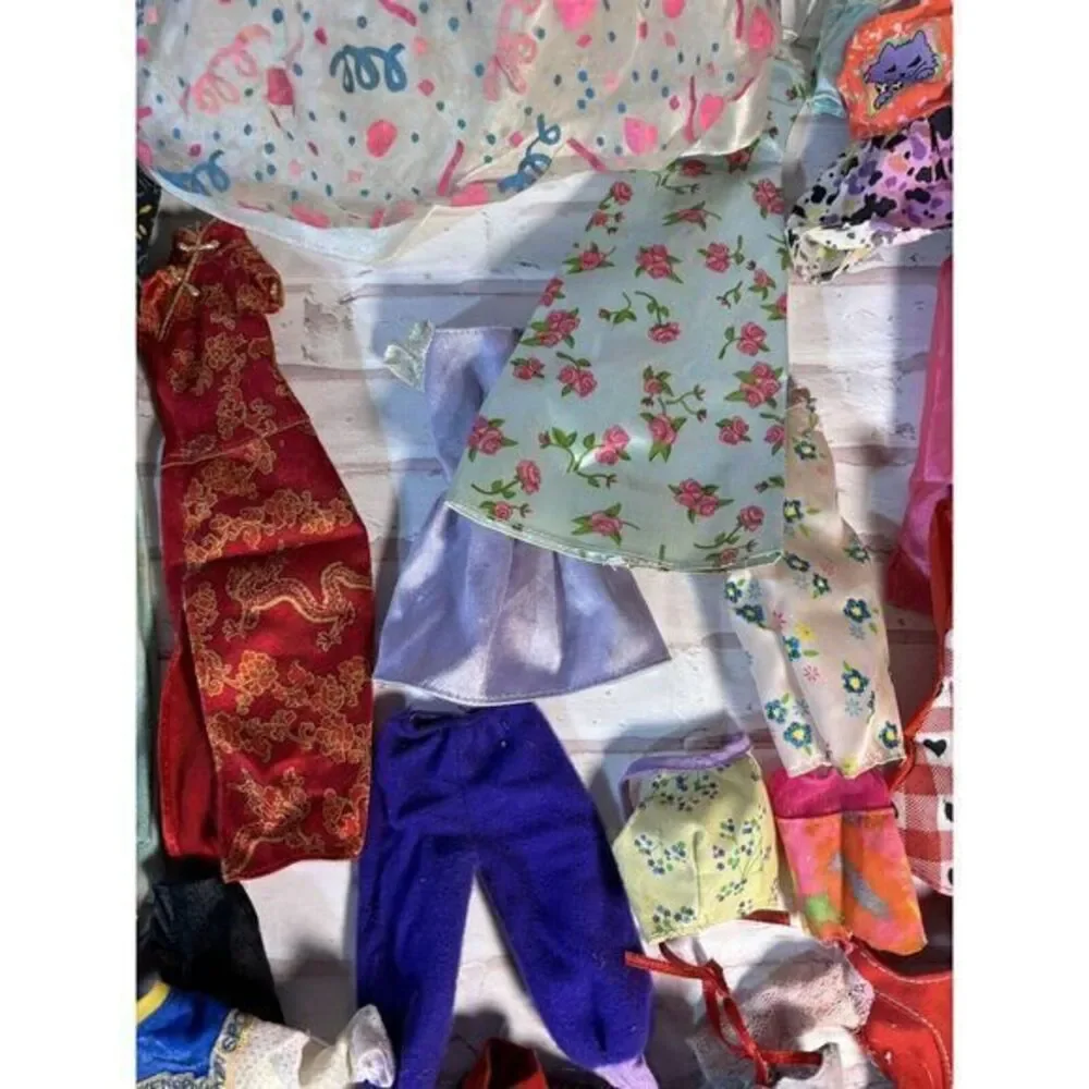 Vintage Barbie Doll (couple Ken) Clothes 1970's - 1980's Some 90's As Pictured‎